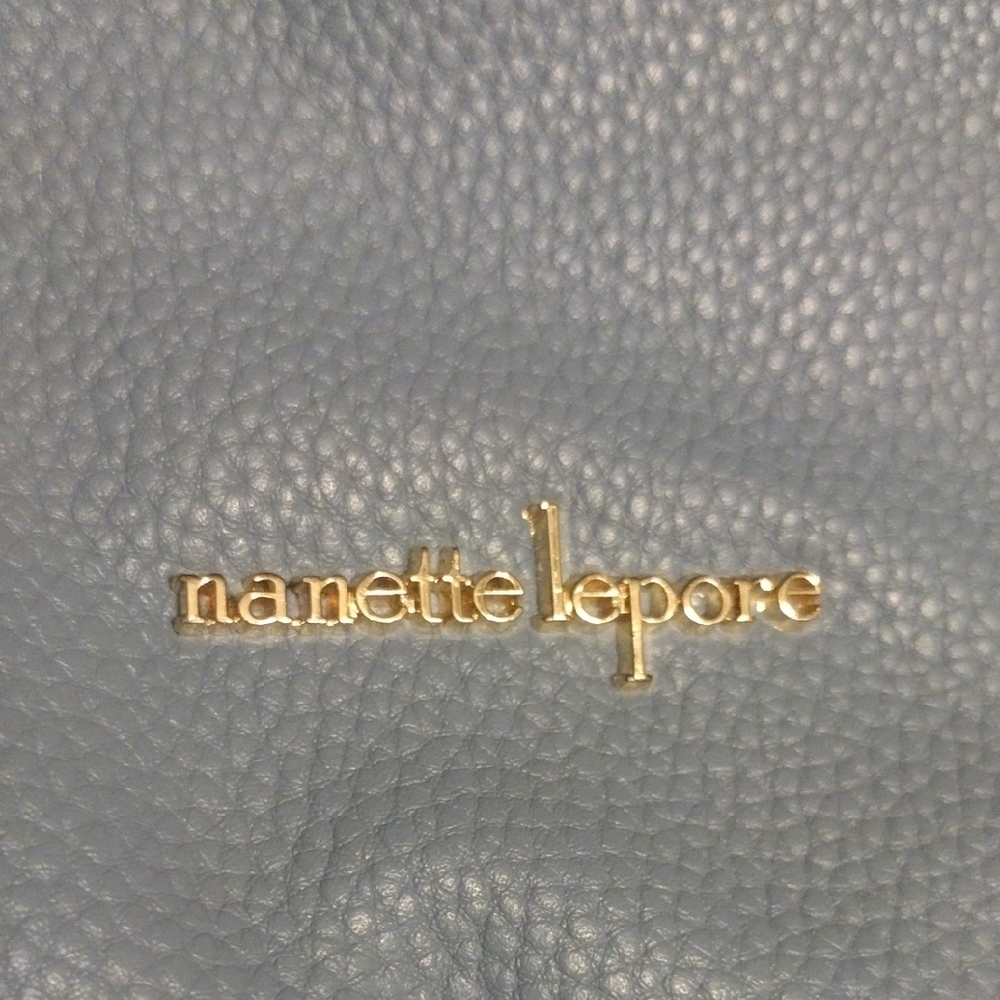 Nanette Lepore Light Blue and Cream Crossbody Bag - Picture 3 of 9